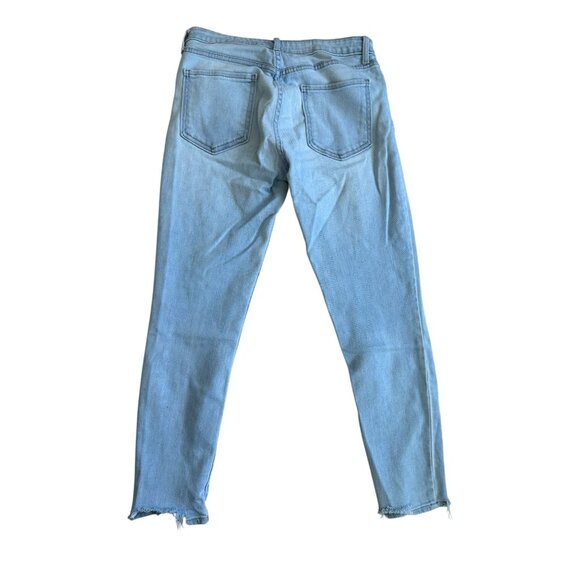 POOKIE LOVES SEBASTIAN Light Wash Ankle Jeans Size 29 - Picture 4 of 7
